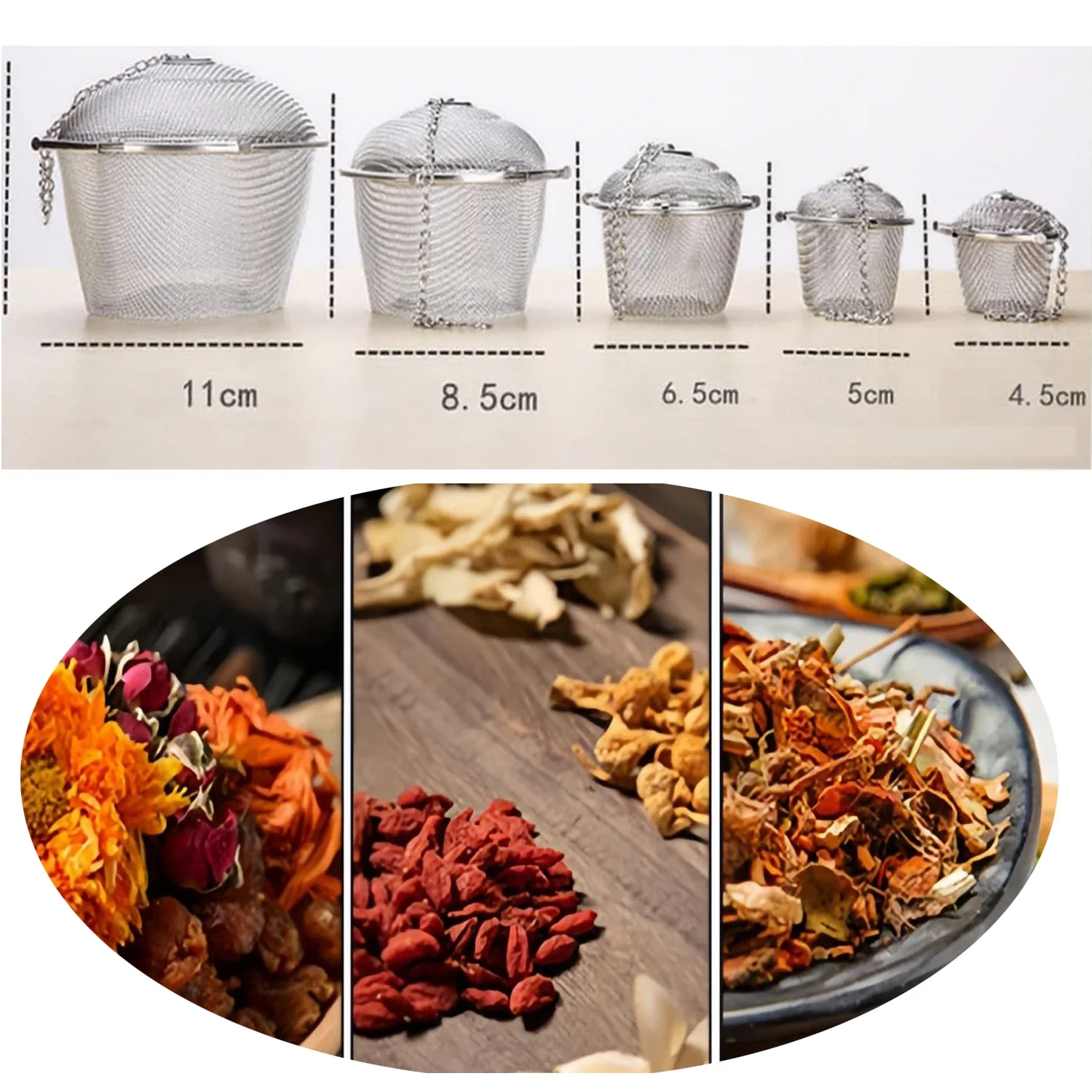 ที่กรองชา/เครื่องเทศ สแตนเลส 1 - Herbal Wellness Products บทวิจารณ์และราคา