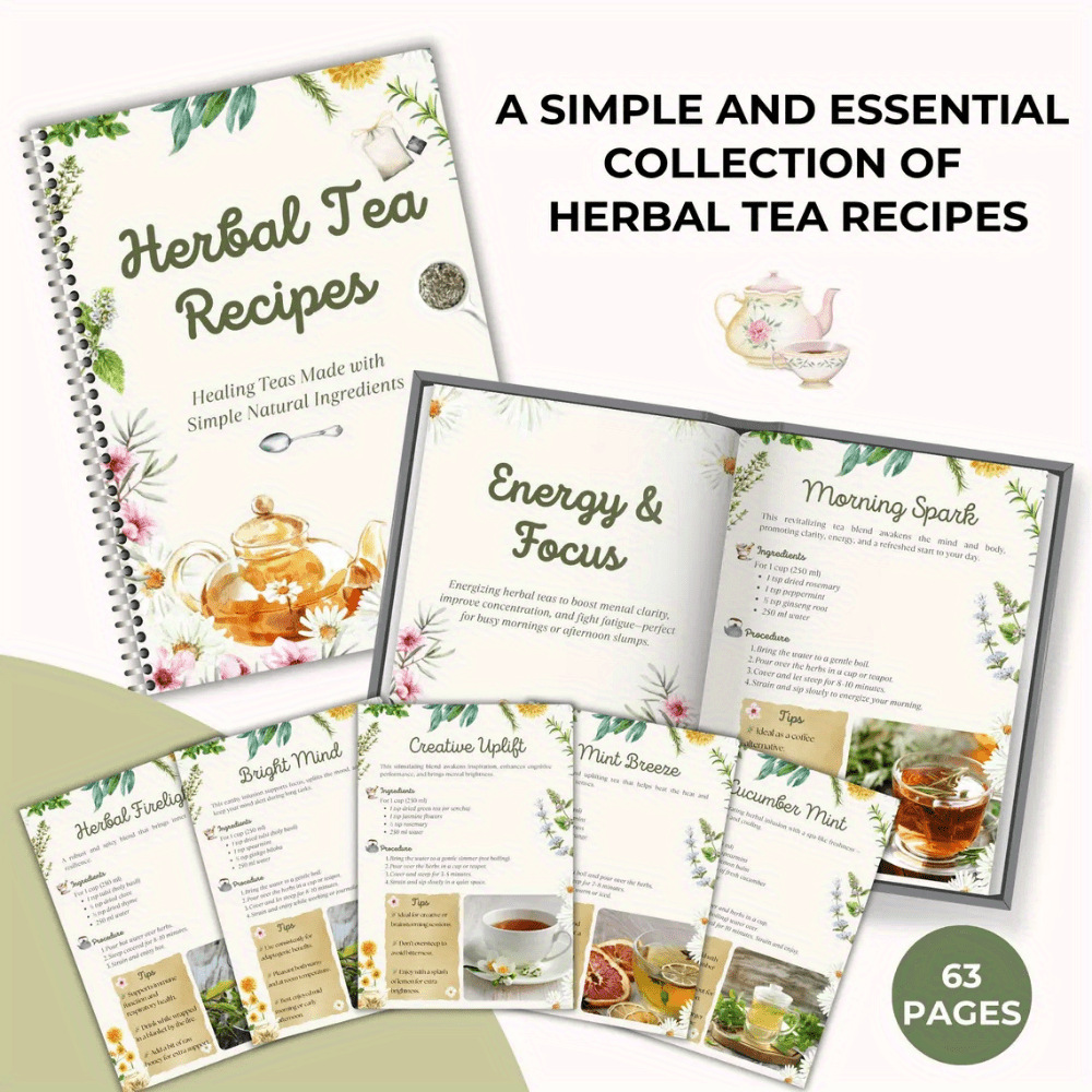 หนังสือสูตรชาสมุนไพร – สูตรชาส - Herbal Wellness Blend บทวิจารณ์และราคา