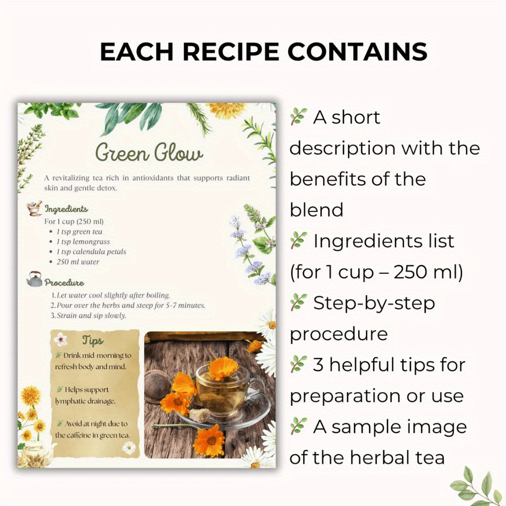 หนังสือสูตรชาสมุนไพร – สูตรชาส - Herbal Wellness Blend บทวิจารณ์และราคา