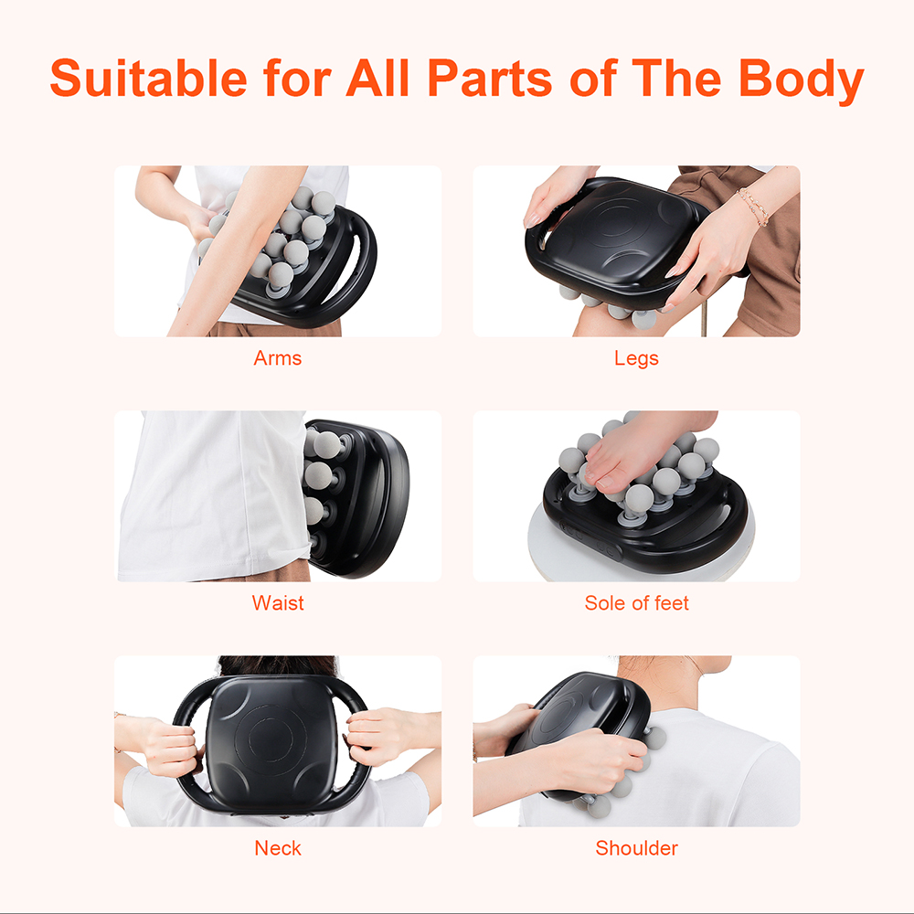 16 หัว Fascia ปืนการสั่นสะเทือ - Health Wellness บทวิจารณ์และราคา