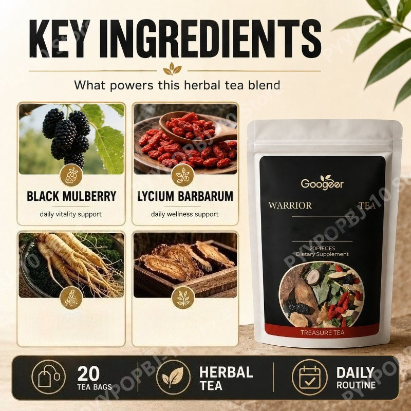 โกเกอร์ ผลิตภัณฑ์เสริมอาหารสมุ - Herbal Wellness Blend บทวิจารณ์และราคา