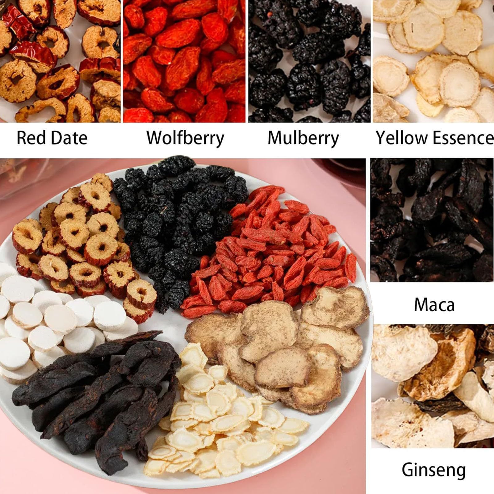 ชาโสมห้าสมบัติ ชาสมุนไพรจีนโบร - Herbal Wellness Products บทวิจารณ์และราคา