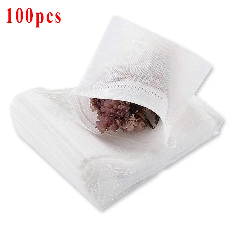 100pcs Disposable Teabags ผ้าไ - Herbal Wellness Products บทวิจารณ์และราคา