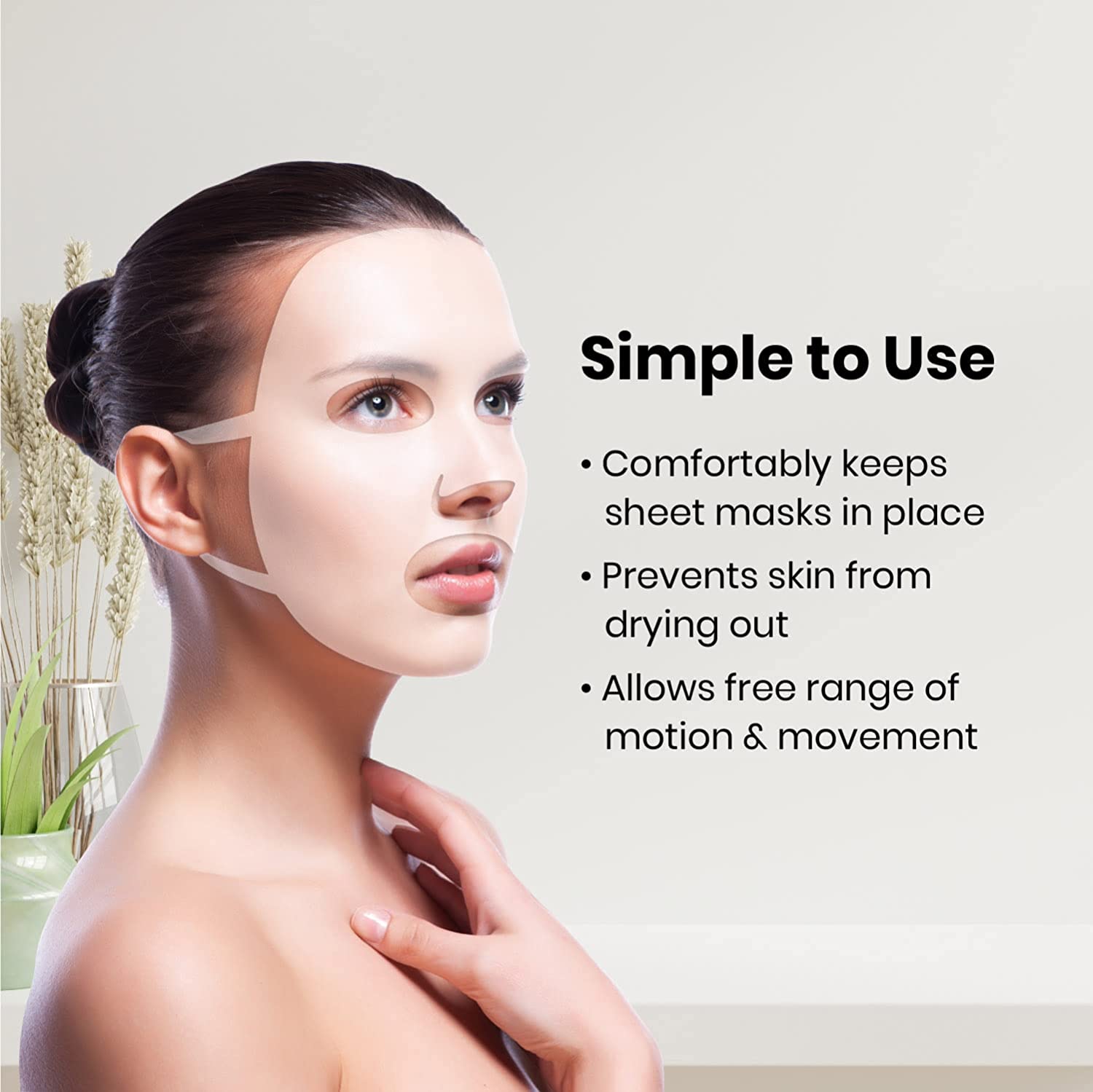 ซิลิโคน Face Mask Holder สําหร - Health Wellness บทวิจารณ์และราคา