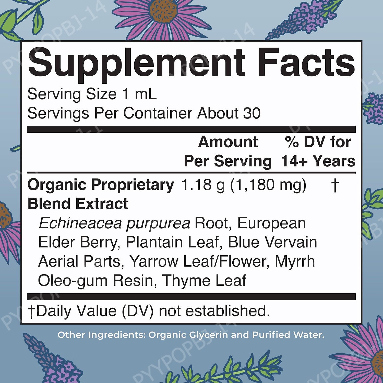 สารสกัดสมุนไพรออร์แกนิกชนิดน้ำ - Herbal Wellness Blend บทวิจารณ์และราคา