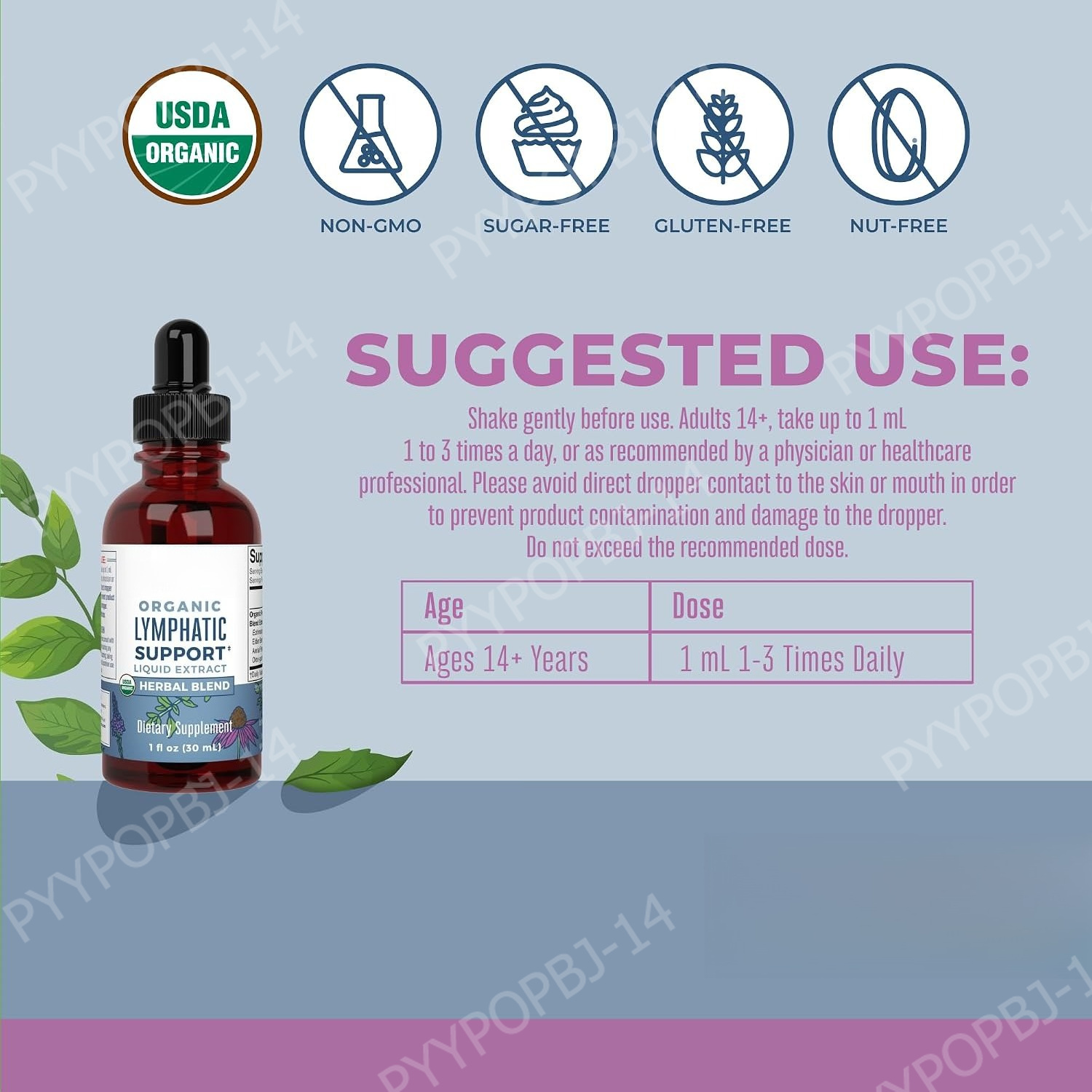 สารสกัดสมุนไพรออร์แกนิกชนิดน้ำ - Herbal Wellness Blend บทวิจารณ์และราคา